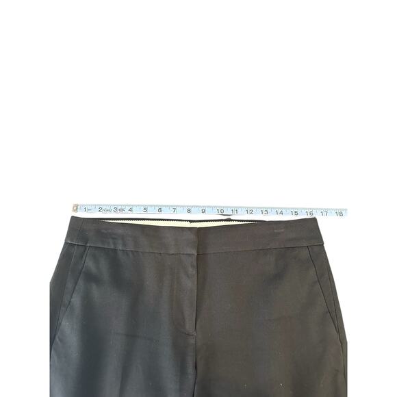 J.Crew Black Business Office Work Career Straight Leg‎ Dress Pant Size 6 - Picture 9 of 12